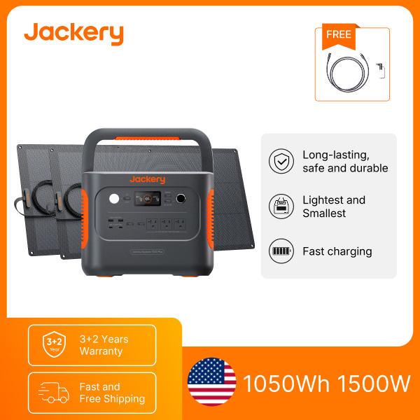 Jackery E1000AC 1050Wh Portabl - Solar Emergency Charger review and price