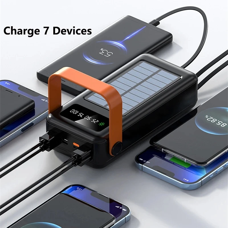 100000mAh Power Bank Portable  - Solar Emergency Charger review and price