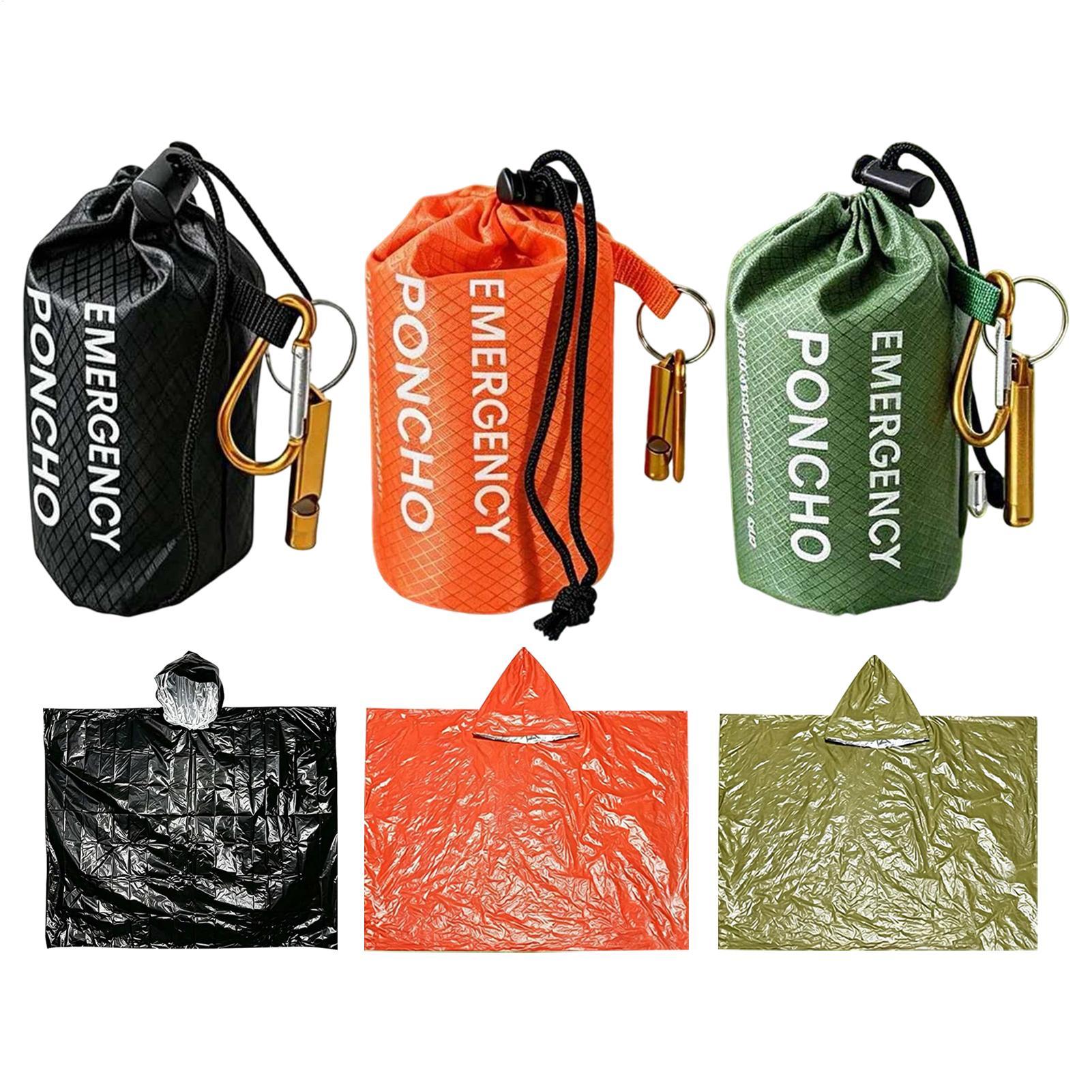 3pcs Survival Emergency Rain P - Survival Blanket Reflective review and price