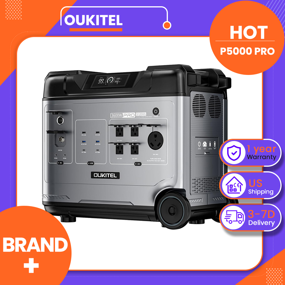 OUKITEL P5000 Pro Portable Pow - Solar Emergency Charger review and price